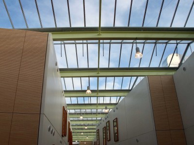 Lichte glasoverkapping atrium kassenbouwsysteem 2