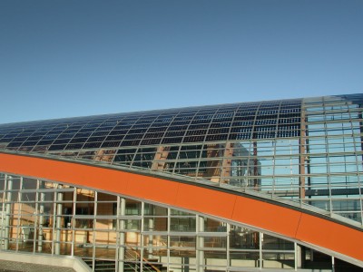 BIPV PVpanele glasoverkapte ruimte atrium 4