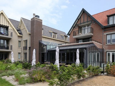 Restaurant glasoverkapping met zonwerende beglazing 4