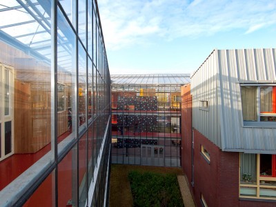 Gallerijafdichting in kassenbouw systeem 3